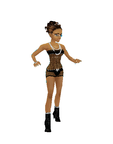 Девушка танцует просто супер!!!