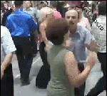 Мужик не на шутку зажег